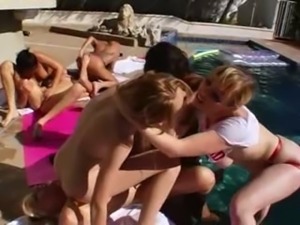 Perfect group anal penetrating outdoors