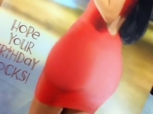 Sexy Booty Twerking Birthday Card