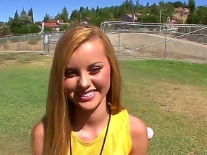 Jessie Rogers likes to play football and show her big delicious and fuckable...