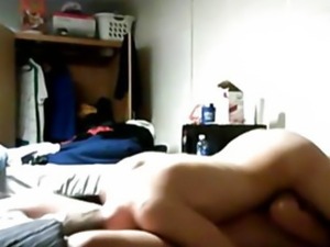 Fucking On My Roommates Bed In The Dorm