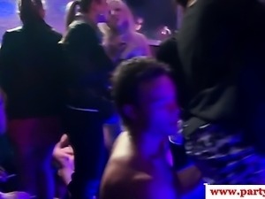 Hottest euro amateurs riding on cock at party