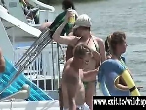 Public Nudity and Sex at water party