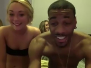 2 hot sluts fucks BBCs on webcam part 1