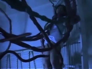 Huge tentacles fuck hot asian nurse