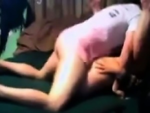 Homemade group sex is one hot orgy