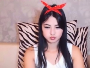 Hot Asian Webcam Girl Mini Skirt 2