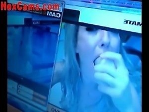 Sexy Webcam Girl Teases And Touches 2