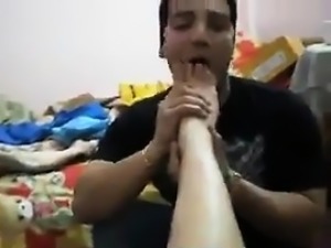 Arab Guy Loves Her Feet Point Of View