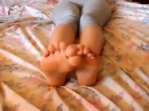 My Young GF Teases Her Feet And Soles