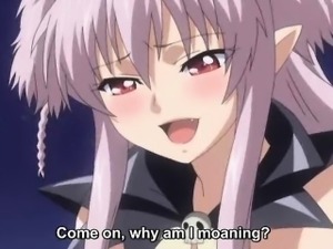 Sexy anime vampire having sex