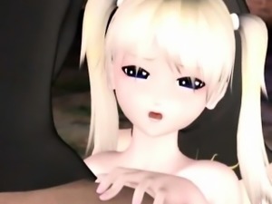 Sexy 3D hentai sugar gets fucked hard