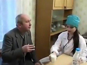 Cute Russian Nurse Having Sex With A Patient