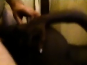 Big booty African babe gets doggyfucked