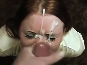 Amateur Girl Gets A Facial Point Of View