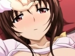 Close-up with hentai pussy getting finger fucked