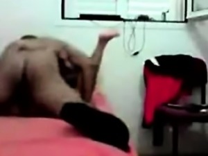 Perv hides camera to videotape himself fucking hot Arab babe