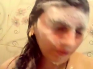 Indian Sexy Monika Washing Movie documented selfie
