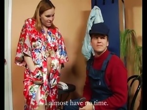 Russian pregnant girl missed a good fuck.