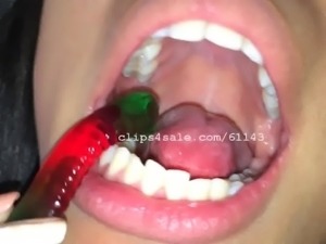 Vore Fetish - Brandy Eats Gummy Worms Video 1