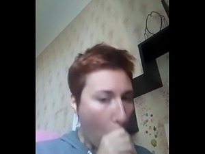 teen webcam dildo blowjob