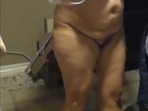I see nothing here but a sexy chubby mature lady with some nice curves