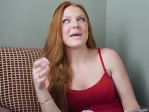 Redhead Farrah moaning while penetrated hardcore in reality porn