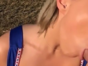 Busty Blonde Tease And Fuck MORE HERE - ALLXTEEN COM