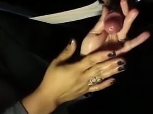 Mother in law hand job