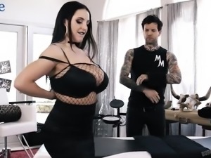 Stunning Australian nympho Angela White is made for riding strong cock