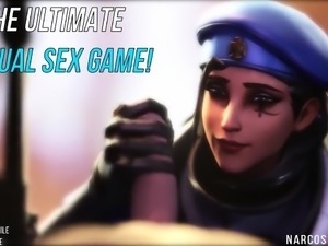 Sexy Overwatch heroes get pussy and ass drilling