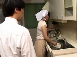 Lustful Japanese housewife confesses her passion for cock