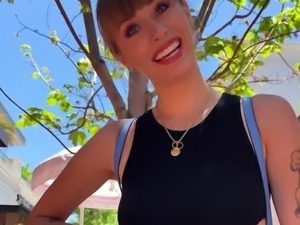 Busty Blonde teen ANGEL YOUNGS is Young and Wild
