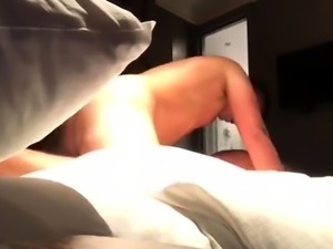 Busty housewife enjoys a hot ride of fucking on hidden cam