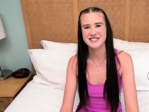 Beautiful 18 yr old stars in this POV porn video