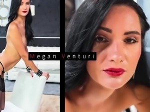 Big Ass Brunette Megan Venturi Meets Huge Black Cock - HER