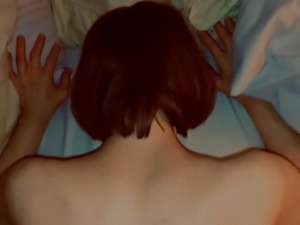 Mature butt slut gets her ass fucked hard and filled with cum and has a loud...