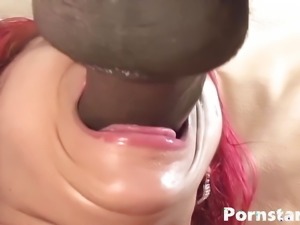 Nasty Black Women Pinky Takes Hard Cock Inside