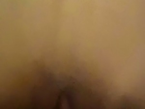 Shaved pussy amateur teen fucks huge dick pov