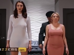 Two MILF's Kiki Daire and Bella Rolland are going to go crazy for blowjobs