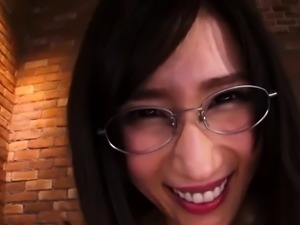Tan Japanese gyaru in POV handjob blowjob rimjob orgy