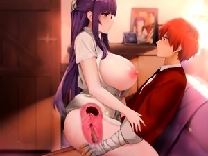 Hentai chick enjoys anal sex at the gym