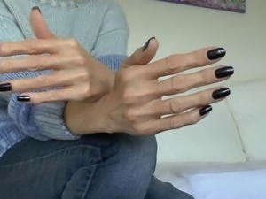 Lady Victoria Valente - Black Sexy Fingernails