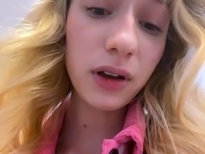 Lia__Love masturbating in restroom