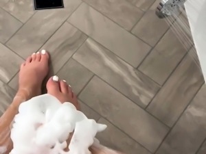 Amateur blondie solo anal masturbation