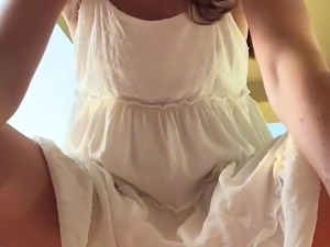 Real amateur teen plays with toys as she masturbates