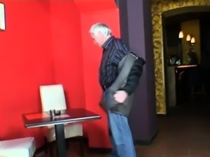 Naughty teen rides grandpa